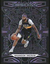 2022-23 Panini Obsidian Electric Etch Purple #11 Brandon Ingram /99