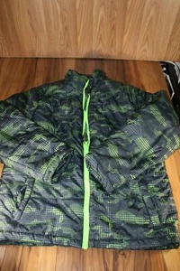 Swiss Tech kids XXL 18 MineCraft Winter Coat Camo Jacket SM46334 Size EUC ! - Picture 1 of 7