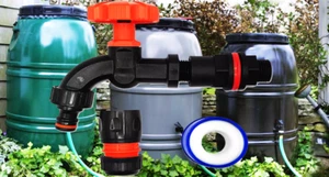 Water Management: Black Tap & PTFE Tape for Hozelock-Compatible Butts! - Picture 1 of 4