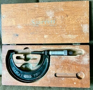 Vintage L. S. Starrett n. 436 Micrometro 2”-3” .con scatola - Foto 1 di 4