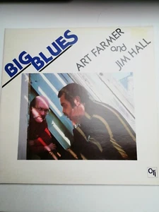 Art Farmer and Jim Hall-Big Blues-vinyl LP-CTI 1978-Exc/VG - Picture 1 of 3
