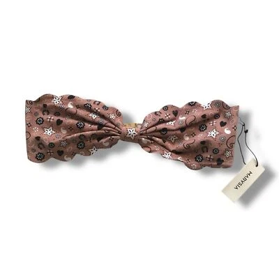 Marysia Swim Antibes Bikini Top Bandeau Pink Bandana NWT Size Small - Image 1 of 4