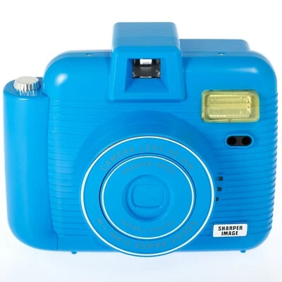 SHARPER IMAGE Instax IC2018 Instant Camera - Tested - Excellent Condition - Blue - Image 1 of 3