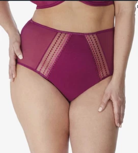 Calzoncillos completos Elomi Matilda Berry rosa profundo 22 4XL bragas bragas ropa interior 8906 - Imagen 1 de 2