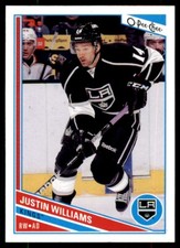 2013-14 O-Pee-Chee Justin Williams Los Angeles Kings #27