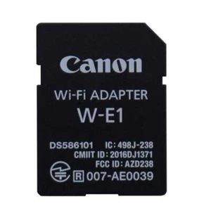 Original Neu Canon SD WIFI Wireless Adapter W-E1 für EOS 5DS 5DSR 7D2 MarkII Kam - Bild 1 von 4