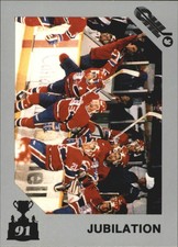 1991 7th Inning Sketch Memorial Cup #48 Jubilation