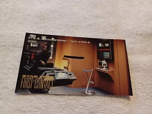Star Trek First Contact Enterprise Chase Card E4 "The Sickbay" - Picture 1 of 1