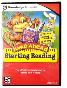 Jump Ahead, Starting Reading, For Ages 4 to 5 - PC Software, New & Sealed - Picture 1 of 1