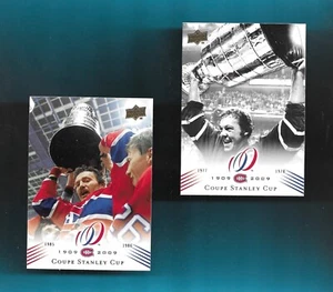 LARRY ROBINSON! 2008-09 SET CENTENARIO CANADESE MONTREAL 77-78 85-86 COPPA - Foto 1 di 2