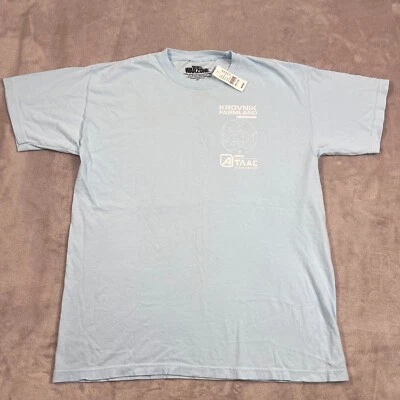 Call Of Duty Warzone Shirt Mens Size Medium Light Blue Graphic Crewneck NEW - Изображение 1 из 4