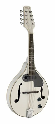 Stagg Acoustic Electric Bluegrass Mandolin - White - M50 E WH - Image 1 of 3