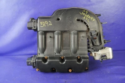 08-10 Dodge Journey Avenger 07-10 Sebring 3.5L Upper Intake Manifold Throttle Foto 1 de 4
