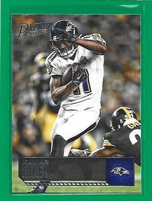 2016 Panini Prestige Football Kamar Aiken #16 Baltimore Ravens - Image 1 of 2