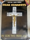 Vintage Orig Dead Kennedys In God We Trust Promo Poster Winston Smith RARE 24x36