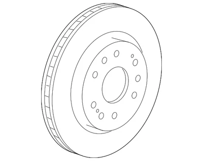 Genuine GM Rotor 23144341 - Image 1 of 4