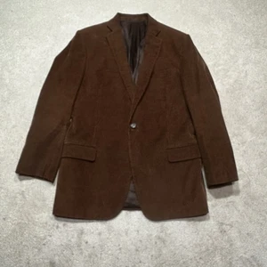 Blazer J. HILBURN Pana Para Hombres 41 R Marrón Informal Abrigo Deportivo Doble Ventilación - Imagen 1 de 12
