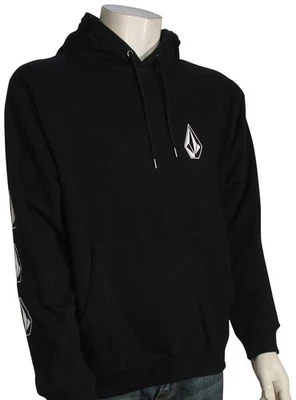 Volcom Iconic Stone Pullover Hoody - Black - New - Image 1 of 2