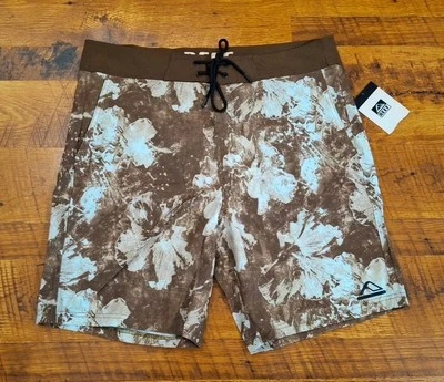 REEF Surf Men's Swim Trunks Mondo Boardshorts 8" Inseam, Size 34 NEW - Image 1 of 4