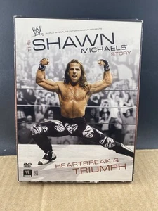 WWE The Shawn Michaels Story Heartbreak & Triumph DVD, MULTIPLE DVD'S SHIP FREE! - Foto 1 di 3