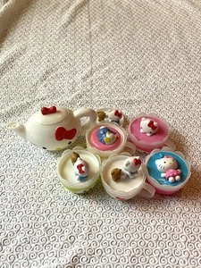 McDonalds Sanrio, Hello Kitty,  Happy Meal Tea Set Toys - Picture 1 of 22