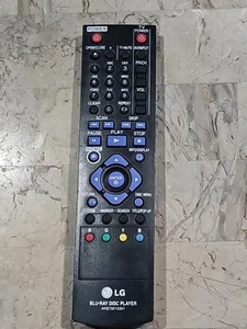 LG remote control BD630 BD640 Blu-Ray disc player console BD651DN BD651N BD640C - Picture 1 of 3