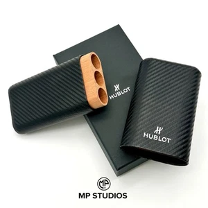 Hublot Kohlefaser Zigarren Reise Etui - AD VIP Geschenk - Bild 1 von 9