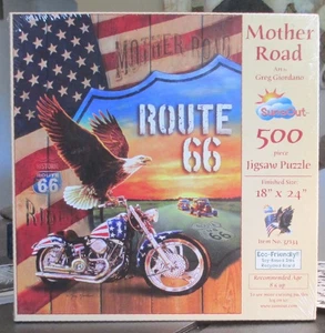 MOTHER ROAD BY GREG GIORDANO - NEW - SUNSOUT PUZZLE - Picture 1 of 2