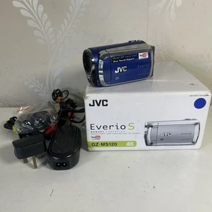 JVC Everio S Dual Card Digital Camcorder GZ-MS120 Video Camera & 2GB SD - Picture 1 of 14