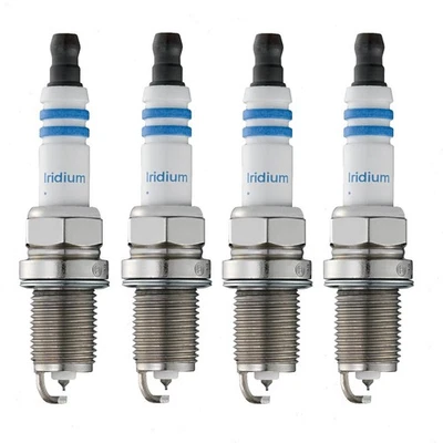4 pc Bosch Double Iridium Spark Plugs for 2000-2001 Toyota Echo 1.5L L4 mt - Image 1 of 4