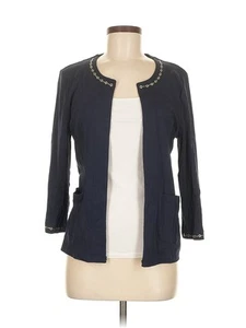 Rafaella Women Blue Cardigan M Petites - Picture 1 of 4