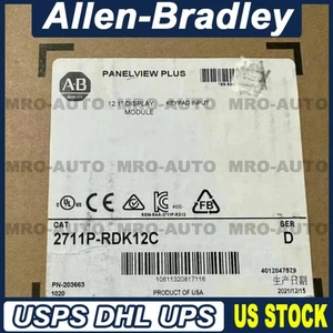 AB 2711P-RDK12C ORIGINAL MANUFACTURER 2711P-RDK12C NEW Fast Shipping - Picture 1 of 1