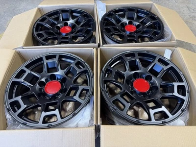 4X Llantas NUEVAS 17" PARA TRD PRO Toyota 4runner Tacoma Tundra Sequoia llantas Foto 1 de 3