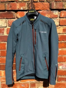 Klim Marrakesh Motorcycle Jacket Petrol Blue Small S With Armour - Picture 1 of 6