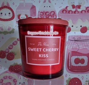 🍒 Dw Home Sweet CheRRy Kiss Kawaii Cottagecore Fruit Hippie Fairycore Candle 💋 - Imagen 1 de 3