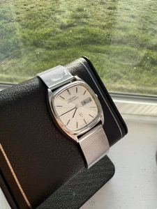 Vintage November 1976 SEIKO GRAND QUARTZ 4843-5011 Square Men's Watch. RARE JDM - Picture 1 of 10