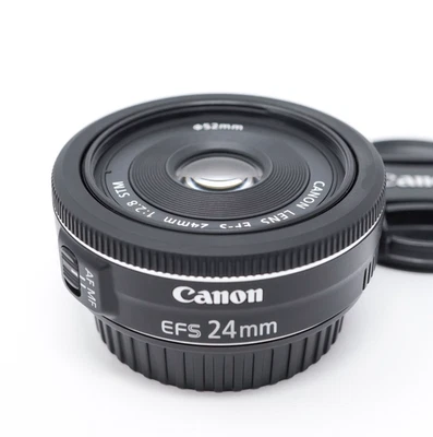 Canon EF-S 24mm f/2.8 STM Pancake Lens - Excellent Condition - Image 1 of 4