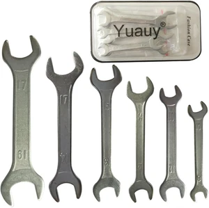 Double Ended 8 Mm Thru 19Mm Cone Wrench Bicycle Tool Kit Spanner Bike Cycling Mu - Picture 1 of 12