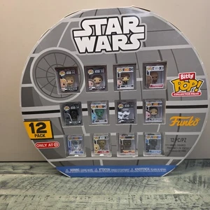 Confezione 12 Figurine Funko Pop Bitty Star Wars Vinile Nuova Scatola - Foto 1 di 8
