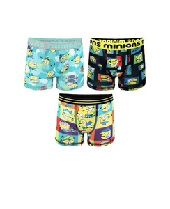 Minions Toddler Boy Boxer Briefs 3 Pack Size 2t/3t NEW - Picture 1 of 4