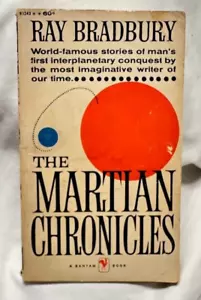 Ray Bradbury's The Martian Chronicles, Vintage Sci-Fi Classic 1966 printing Soft - Foto 1 di 11