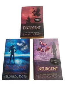 Divergent Series by Veronica Roth Bundle Books 1-3 Paperback - Picture 1 of 7