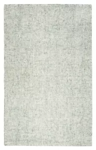 2x8 Rizzy Rugs Green Solid Distressed Faded Runner BR350A - Aprx 2' 6" x 8' - Picture 1 of 3