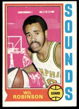 1974-75 Topps 179 Wil Robinson Memphis Colonels Basketball Card