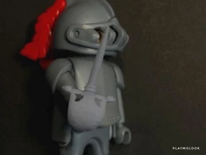 Daga árabe Impresión 3d resina gris - Sin pintar - Escala Playmobil - Imagen 1 de 3