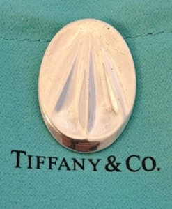 Tiffany & Co. Elsa Peretti Sterling Silver LIBRA Pendant w/ Blue Tiffany Bag - Picture 1 of 10