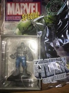 EAGLEMOSS CLASSIC MARVEL FIGURINE COLLECTION SPECIAL GREY HULK VARIANT - Picture 1 of 2