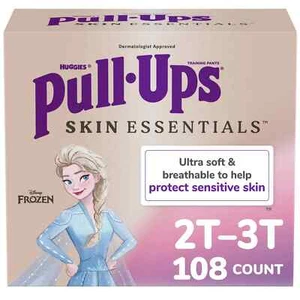 Huggies Pull-Ups Skin Essentials Training Pants for Girls, - Picture 1 of 5