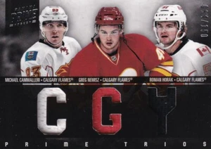 11-12 PANINI PRIME TRIOS CAMMALLERI / NEMISZ / HORAK /150 CALGARY FLAMES #14 - Picture 1 of 1