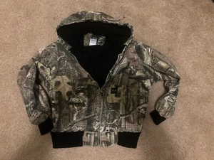 Kids Key Brand Tough Camouflage Insulated Coat - Size Large - Picture 1 of 8
